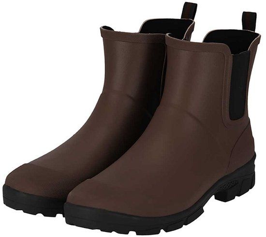 XQ Regenlaarzen heren - Halfhoog - Bruin - 44