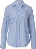 s.Oliver Blouse Lichtblauw Gestreept