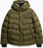 Superdry SKI SPORT PUFFER JACKET Heren Wintersportjas - Army Khaki - Maat 2XL