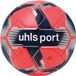 Uhlsport Match Addglue Voetbal - Maat 5 - Fluo Rood/Marine/Zilver