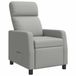 vidaXL Fauteuil Nuvolare Gris Tissu