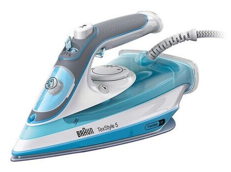 Braun TexStyle 5 SI 5006 BL - Stoomstrijkijzer - Keramische zoolplaat - 2600W