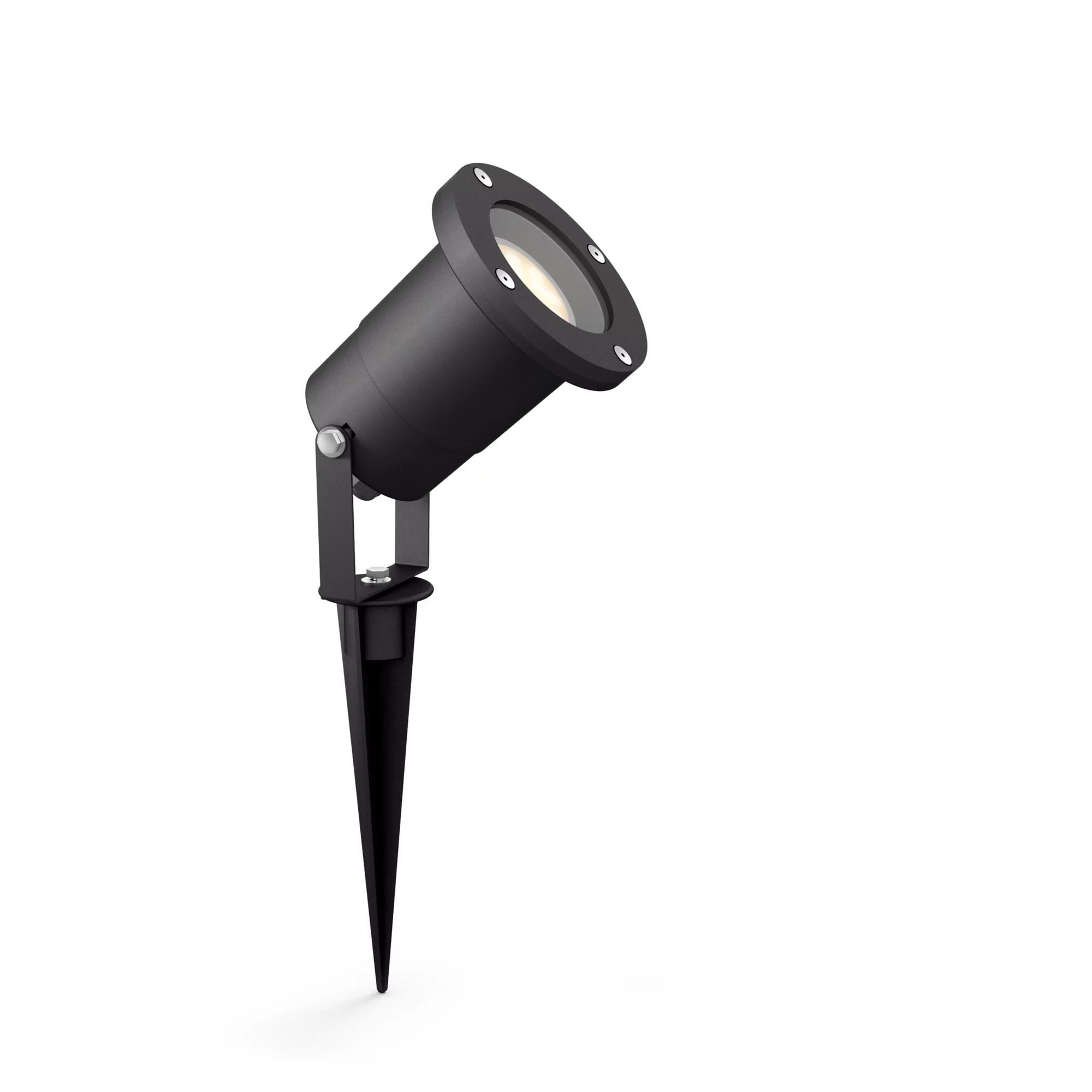 Philips Hue Philips myGarden Puled Outdoor Spot - Black - GU10 - LED - Dimmable