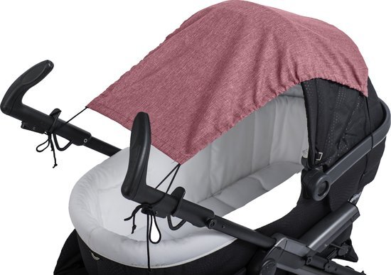 Altabebe - Universele UV-zonnescherm Lifeline voor kinderwagens - Roze - maat Onesize