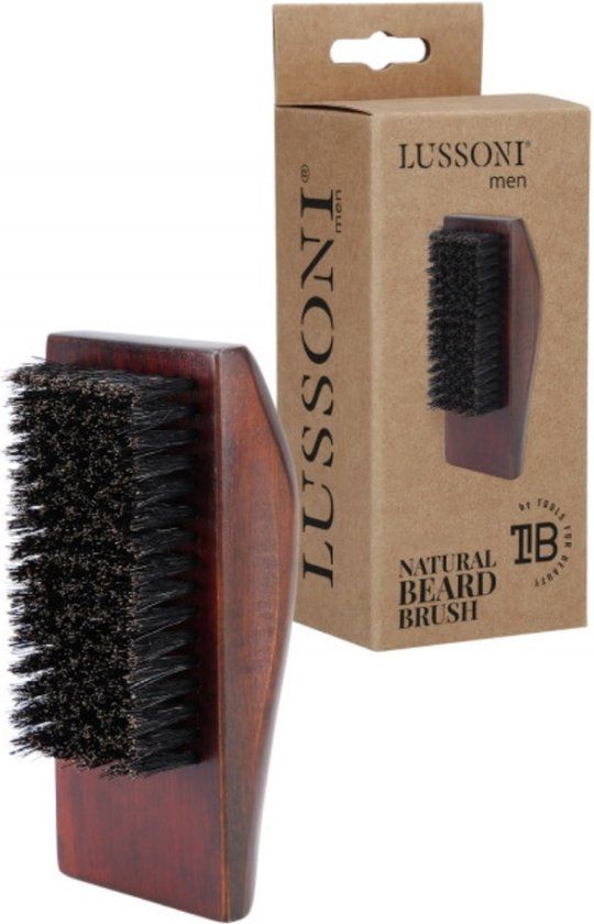 Lussoni - Natural Beard Brush - Men - 1 pc - 0 ml
