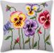 Collection d'Art Kussen Pansies II - borduurpakket