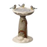 Goebel Figuur winters vogelbad - winterbos Kerstmis