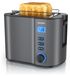 Arendo compacte broodrooster, 800 W, cool grijs