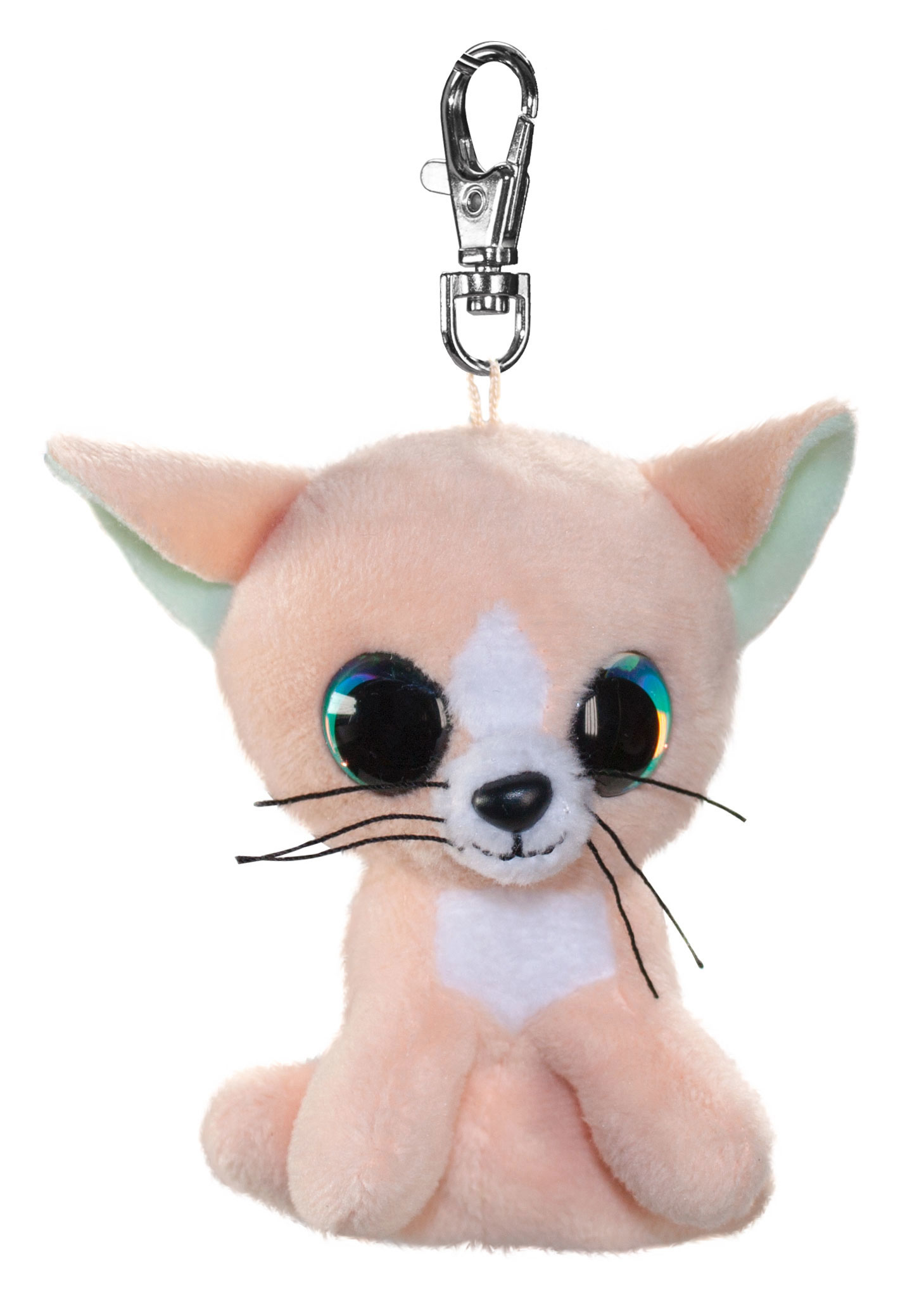 Lumo Stars Cat Peach met clip Mini 8.5cm