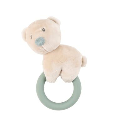 Nattou Romeo, Jules & Sally Rammelaar met Silicone Ring Beer - Lichtgroen - Polyester - 2023