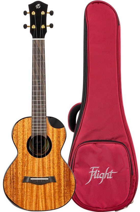 Flight Royal Series Nomad tenor ukelele met tas