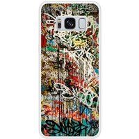 Samsung Galaxy S8 Graffiti 1 Verstevigd hoesje met sublimatie bedrukking