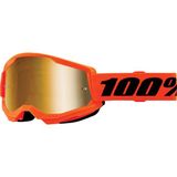 100% Strata 2 Jeugd Motocross-bril - Neon Orange