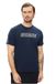 Guess Arlo CN T-shirt voor heren, Zijdeblauw, S