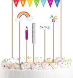 Amscan Taart Topper School Start Papier 15 x 20 cm