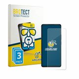 BROTECT Screenprotector 3 Stuks voor Lava Bold 2 5G Beschermglas Transparant