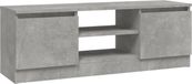 vidaXL Tv-meubel met deur 102x30x36 cm betongrijs