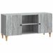 vidaXL Meuble TV 102 x 34,5 x 50 cm Gris sonoma Bois traité