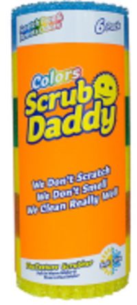 Scrub Daddy Scrub Daddy | Colors sponzen (6 stuks)
