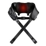 Nekmassageapparaat met warmte 6D elektrische nekmassageapparaten | Elektrische nekmassageapparaat, massageapparaat voor rug en schouders, cadeaus voor vrouwen en mannen
