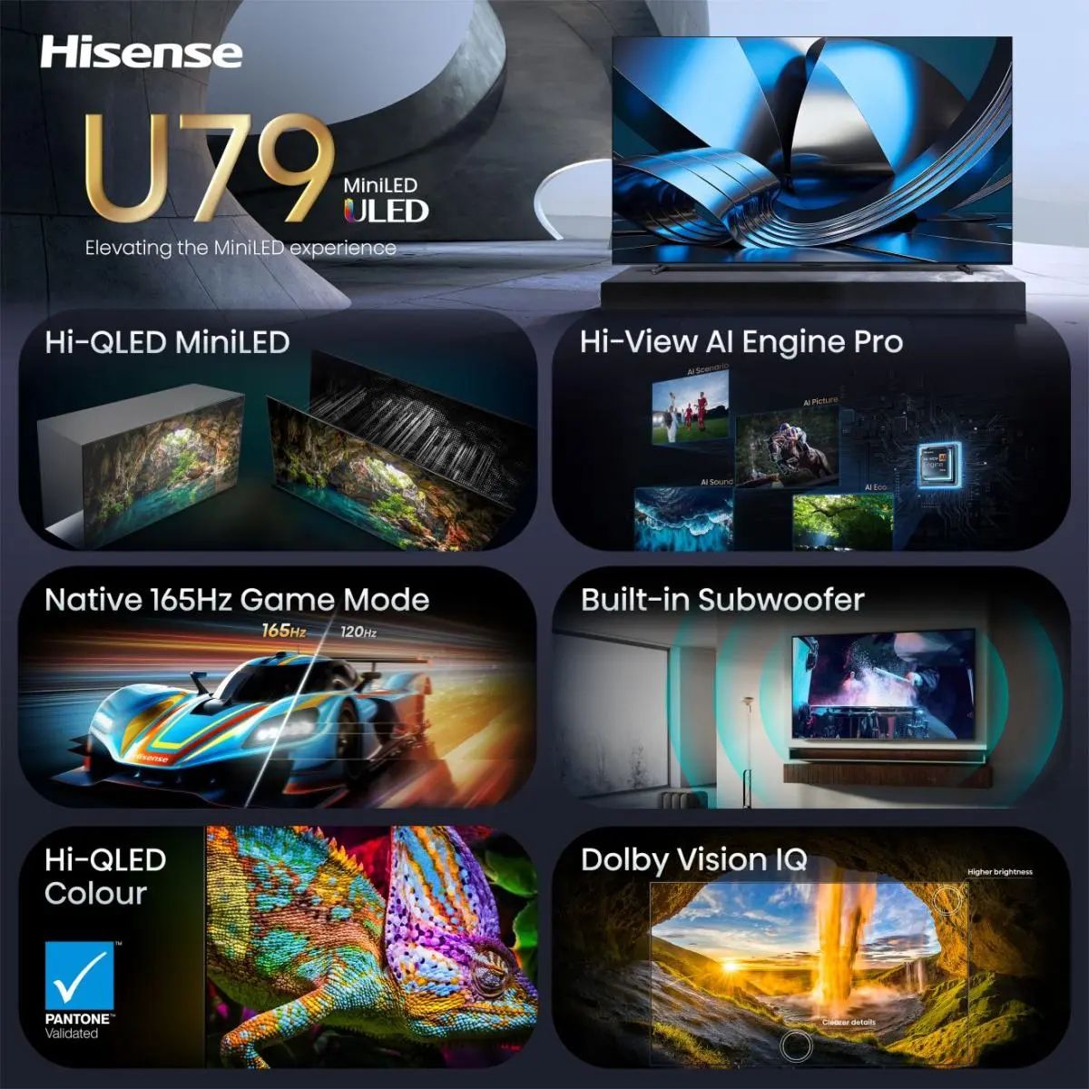 Hisense 100U79SE / TV / 100 inch / 2026