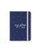 Letts of London Joy A6 academische 2024/2025 week om dagboek te bekijken - blauw