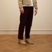 Manfield - Heren - Beige suède sneakers - Maat 44
