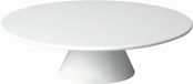 APS Taartschaal - Taartplateau - Serveerschaal voor Taarten - Rond - Wit - 8cm hoog - Ø 31 cm