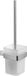 VDN Stainless Toiletborstel met houder - Zilver - RVS - Hangend