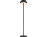 QAZQA Keira - Moderne Dimbare LED Draadloze Oplaadbare Vloerlamp USB | Staande Lamp met Dimmer - 1 lichts - H 161.6 cm - Zwart - Buitenverlichting