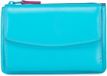 Mywalit Portemonnee RFID-bescherming Leer 14 cm - Dames - Horizontaal - lichtblauw