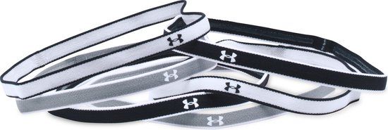 Under Armour UA Mini Headbands (6pk) - Black - Women's