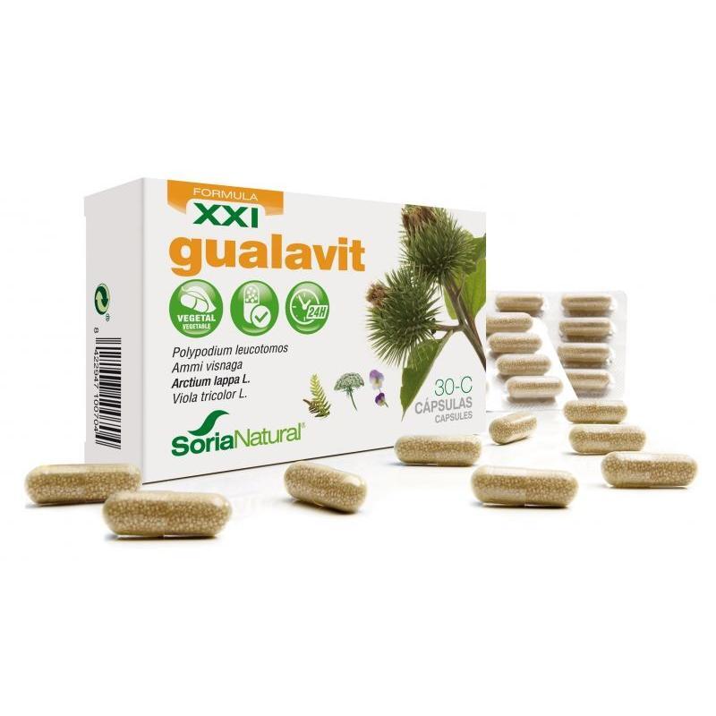 Soria Natural Soria Gualavit 30-C XXI Capsules 30 stuks