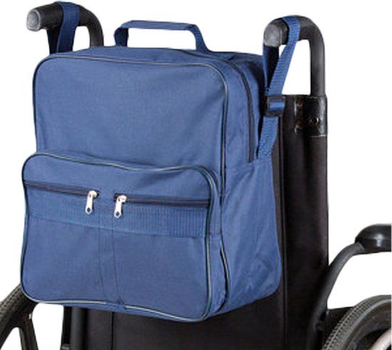 Wellys Rolstoeltas - 4 Opbergvakken - Polyester - 33 x 100 cm