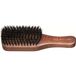 EUROSTIL Apolo borstel van hout, Barber Line, uniseks, volwassenen, zwart, eenheidsmaat