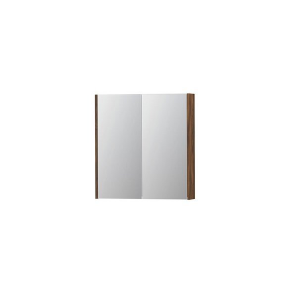 Ink Spiegelkast met 2 dubbelzijdige spiegeldeuren en stopcontact/schakelaar 1105164