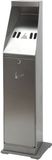 Vepa cendrier sur pied vepa bins colonne autoportante inox