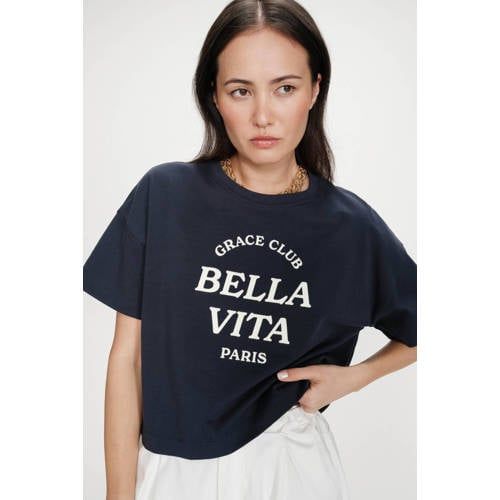 Grace & Mila T-shirt marineblauw