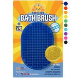 NIEUWE Grooming Pet Shampoo Brush | Kalmerende Massage Rubber Haren Curry Kam voor Honden & Katten Wassen | Professionele Kwaliteit