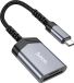 Hoco UA25 USB-C Card Reader met SD/TF Kaartlezer Grijs