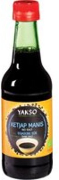 Yakso Ketjap Manis Zonder Zout 250 ml