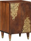vidaXL Badkamerkast Honingbruin 38 x 33 x 58 cm Massief Mango Hout