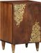 vidaXL Badkamerkast Honingbruin 38 x 33 x 58 cm Massief Mango Hout