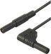 SKS Hirschmann MLS WG 100/2,5 sw Veiligheidsmeetsnoer 1 m Zwart