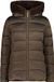 CMP Damesjack met capuchon, bruin, polyester, maat L