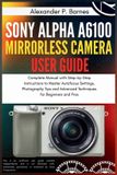 Sony Alpha a6100 Mirrorless Camera User Guide