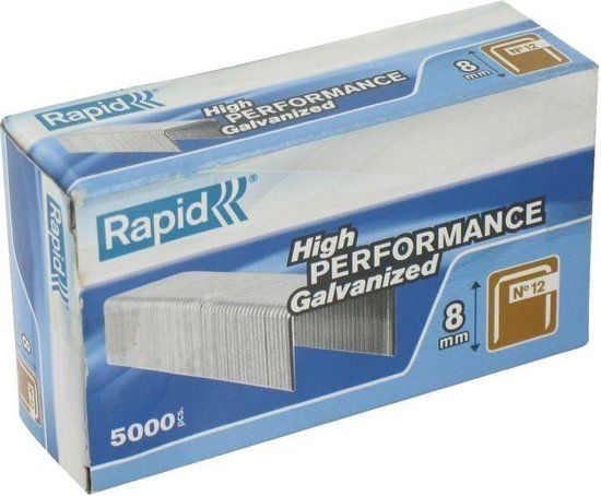 Rapid - Nieten Typ 12 - 8 mm - 5000 stuks