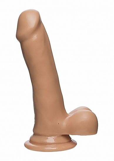 The D - Slim D - 6.5 Inch with Balls - Firmskyn - Flesh