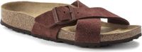 Birkenstock Siena dames pantoffels chocolate smalle pasvorm