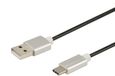 Erard 722449 câble USB 1 m USB C USB A Noir